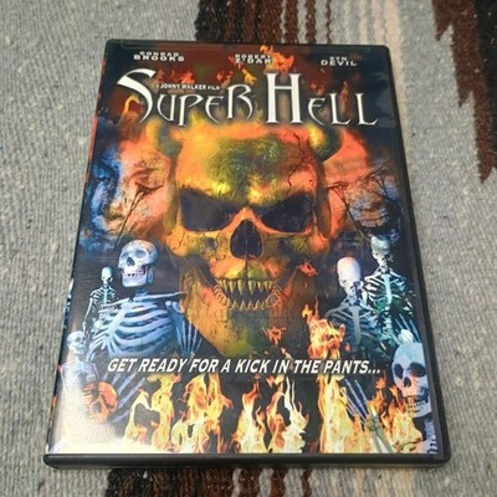 Super Hell DVD 2008 Horror Movie Johnny Walker Burning Moon Pictures Devil Satan